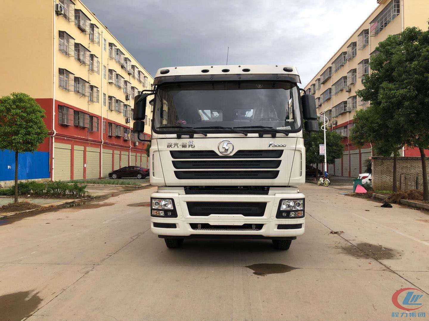 國(guó)六陜汽德龍前四后八拖吊分離清障車(chē)