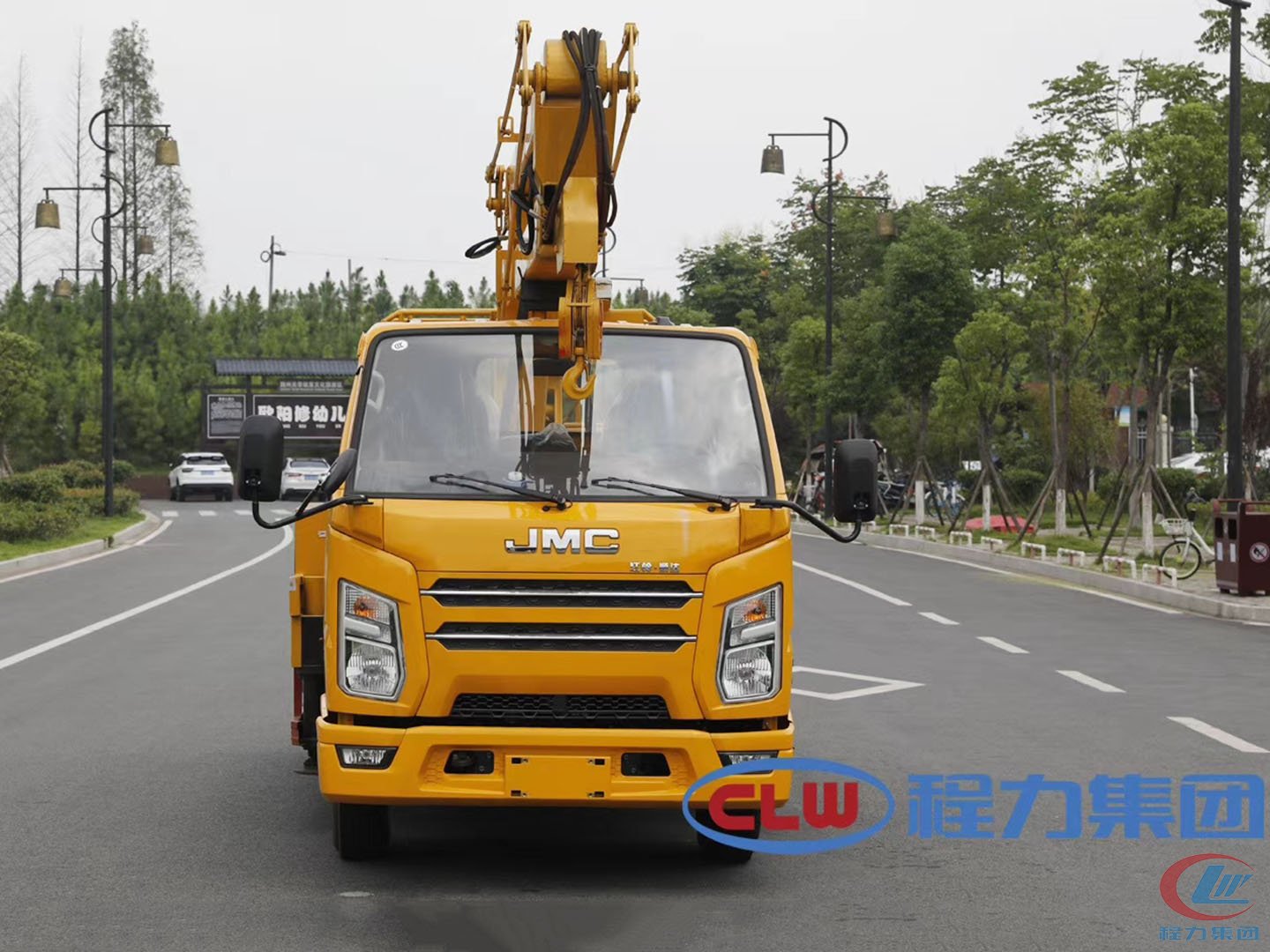 江鈴國六單排座13.5米高空作業(yè)車