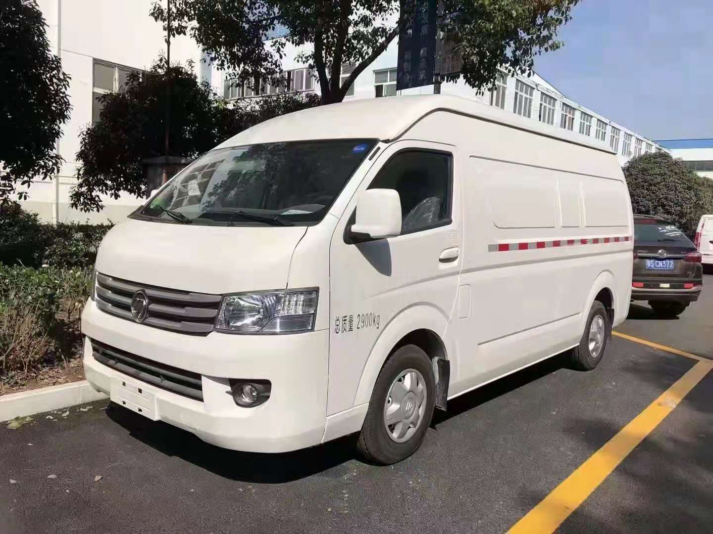 國(guó)六福田G9面包冷藏車