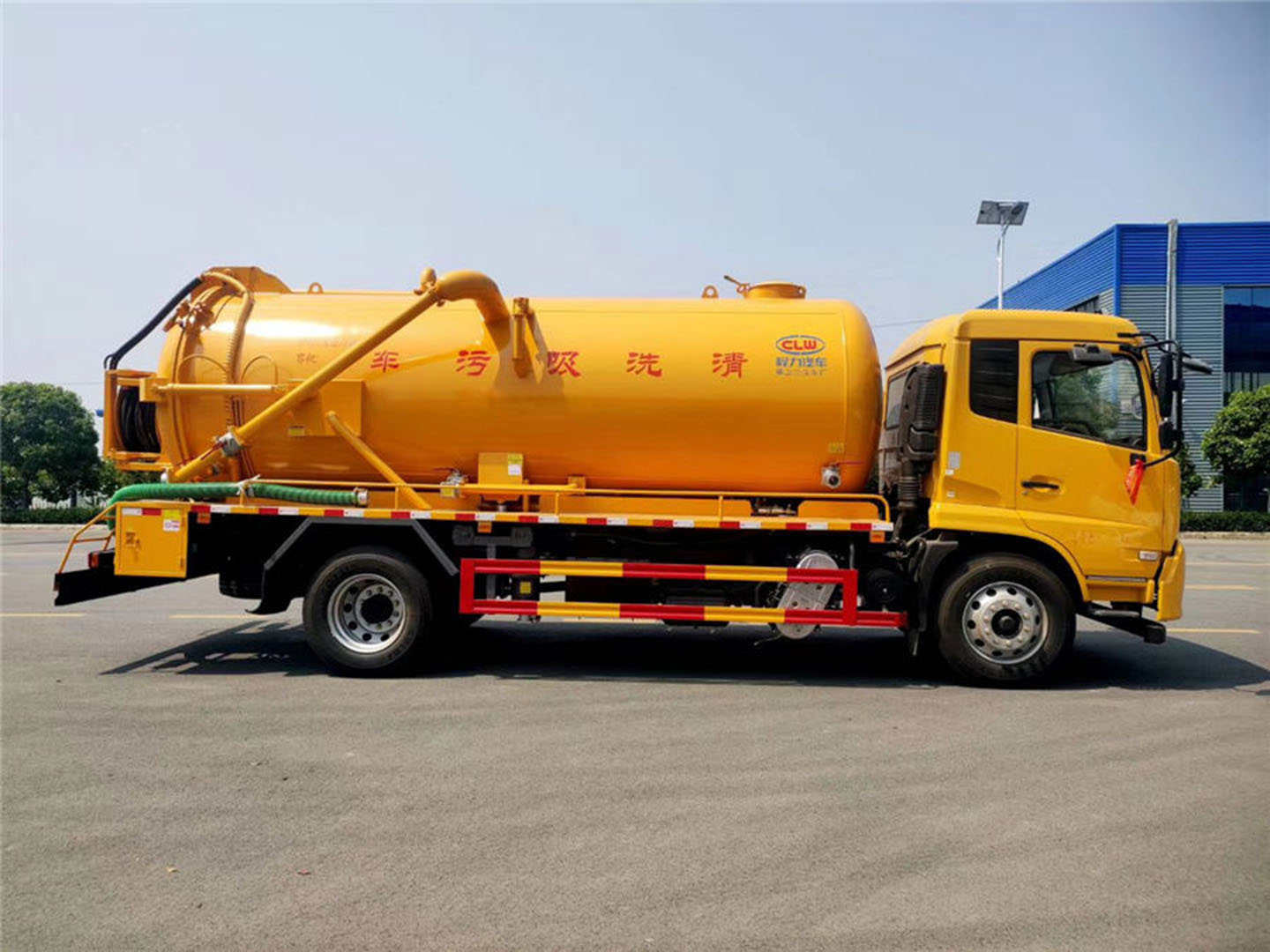 國六東風(fēng)天錦清洗吸污車
