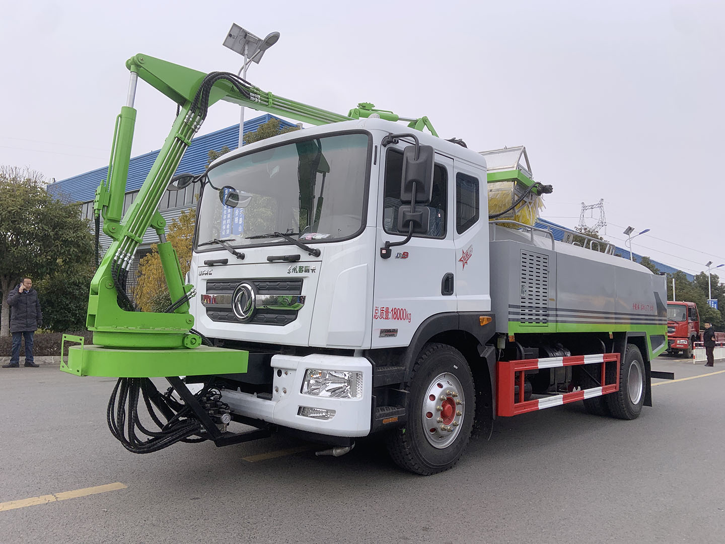 國六東風(fēng)D9隧道清洗車