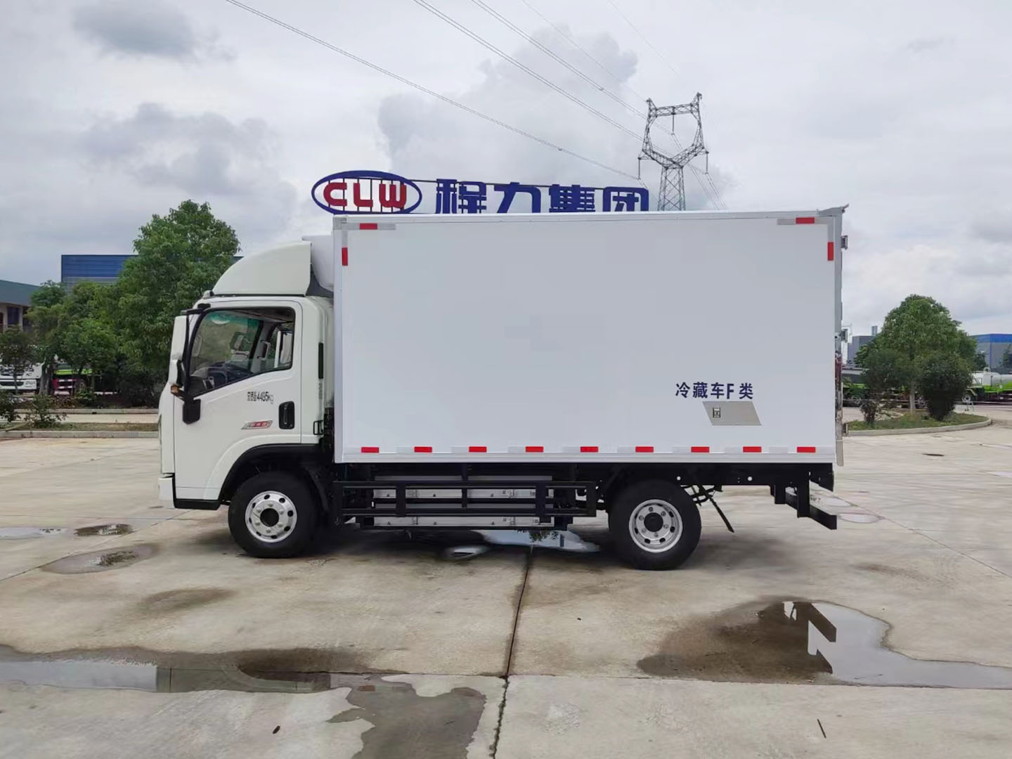國(guó)六陜汽商用純電動(dòng)冷藏車