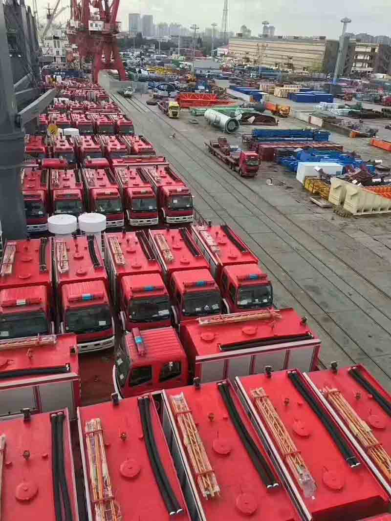程力消防車(chē)出口項(xiàng)目案例展示