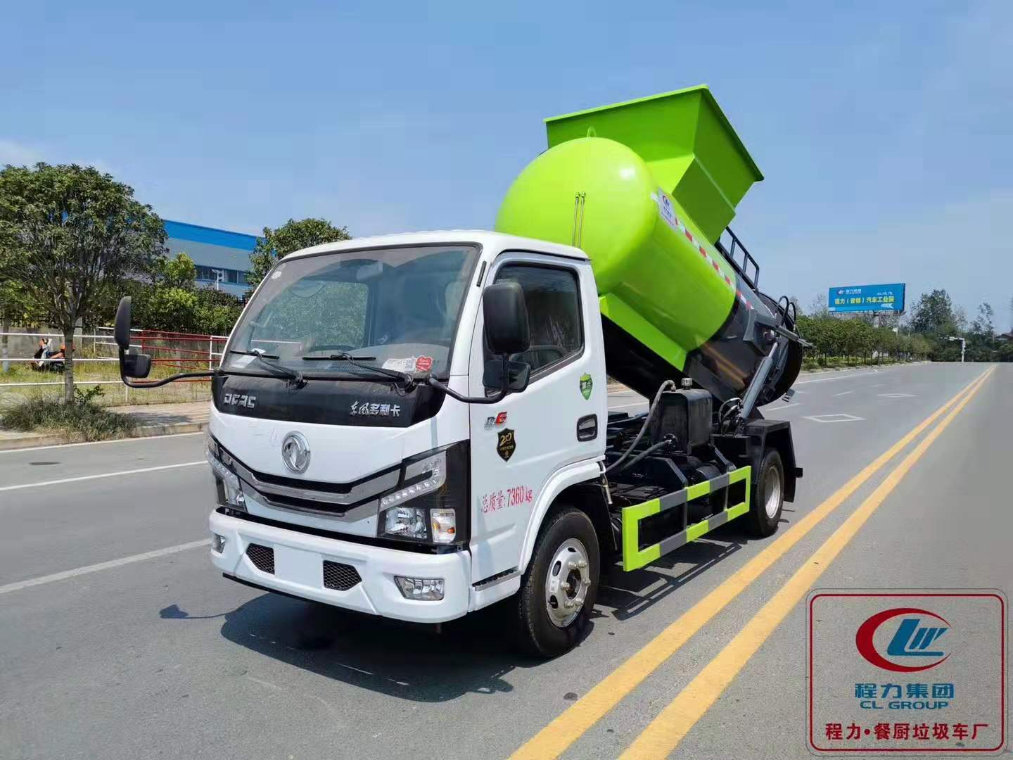 東風(fēng)多利卡D6國六餐廚垃圾車