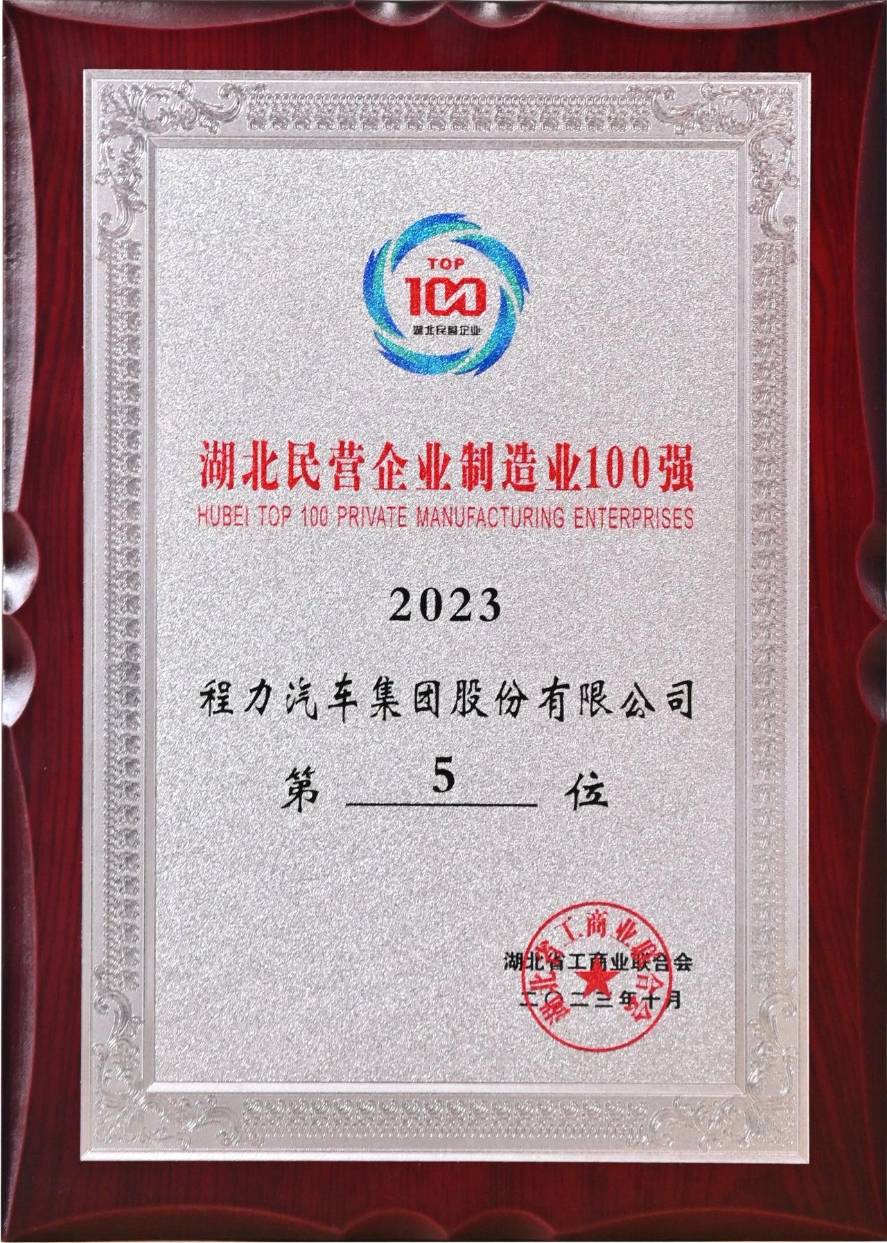 湖北民營企業(yè)制造業(yè)100強(qiáng)排行榜